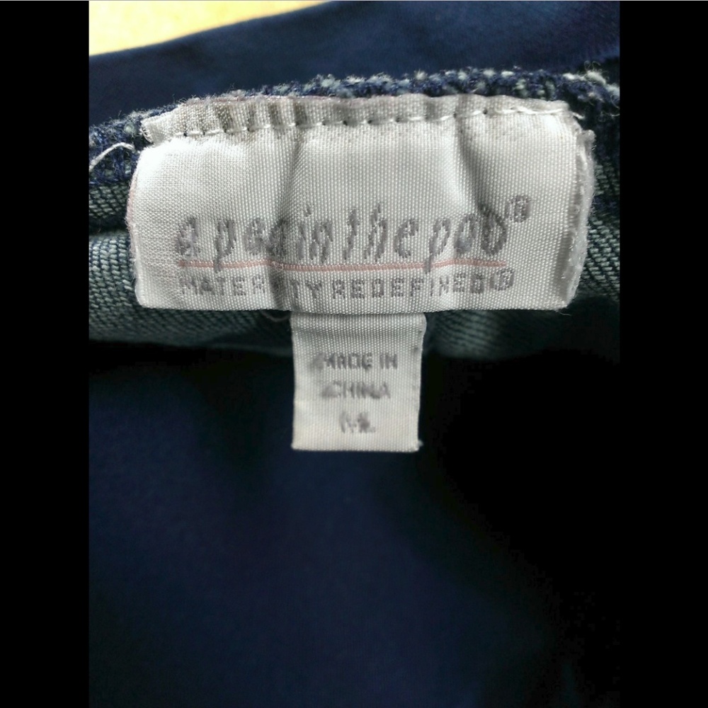 SOLD A Pea In The Pod BootCut Maternity sz M 1228 - Picture 2 of 7